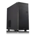 Produktbild: Fractal Design Core 1100, Mini Tower, PC, Schwarz, micro ATX, Mini-ITX, Heimbüro, HDD, Leistung