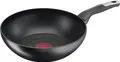 Produktbild: Tefal Unlimited On Wokpfanne 28 cm, Induktionsgeeignet, Kratzfeste Antihaft-Beschichtung, Schwarz