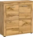 Produktbild: INOSIGN Highboard Aosta, Höhe 88 cm, in verschiedenen Farbausführungen, mit 2 Türen und 3 Fächern, Wohnzimmer, Kommode, Schrank