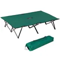 Produktbild: Outsunny Campingbett, mit Tragetasche, LxBxH: 193 x 125 x 40 cm - gruen