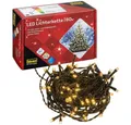 Produktbild: Idena LED-Lichterkette Lichterkette 80er mit warm weißen LED, für innen und außen Timer Party Deko Weihnachten