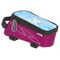 Produktbild: KHEbikes Rotterdam Top L Fahrrad-Oberrohrtasche, 17,5 x 8 x 8,5 cm, Wasserfest, mit Smartphone-Fach, Pink
