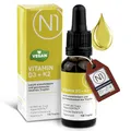 Produktbild: N1 Vitamin D3 K2 Tropfen 735 St. - Premium: 99,7+% All-Trans (K2VITAL® von Kappa) + hoch verfügbares D3, vitamin d k2, hochdosiert, optimal dosiert