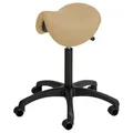 Produktbild: Sport-Tec Sattelhocker Standard mit Polster und Rollen, Rollhocker, Arbeitshocker