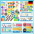Produktbild: JOYIN 60 Stücke Kindergeburtstag Mitgebsel Set, Popular Fidget