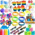 Produktbild: Kindergeburtstag Mitgebsel Set 60 Teile Fidget Partyspielzeug Geschenke