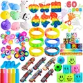 Produktbild: 60 Stücke Kindergeburtstag Mitgebsel Set, Popular Fidget, Partyspielzeuge, Go...