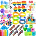 Produktbild: Kindergeburtstag Mitgebsel Set 60 Stück Fidget Spielzeuge Partygeschenke