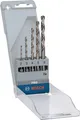Produktbild: Bosch PRO Metal HSS-G Hex Spiralbohrer-Set, 5-tlg. Spiralbohrer-Set-Teile: 5-tlg.