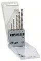 Produktbild: Bosch Accessories 2608595517 HSS Metall-Spiralbohrer-Set 5teilig 2 mm, 3 mm, 4 mm, 5 mm, 6mm geschliffen DIN 338 1/4