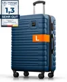 Produktbild: Travely Koffer Polycarbonat Koffer L 67cm - Reisekoffer, Hartschalenkoffer, Trolley, 4 Rollen