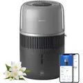 Produktbild: Philips HU5710/03 air humidifier, 4.5 l, 56 sq m, Night mode, 3 speed settings, Charcoal grey