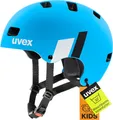 Produktbild: uvex kid 3 cc - robuster Fahrradhelm für Kinder- individuelle Größenanpassung - optimierte Belüftung - blue-white matt - 51-55 cm