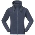 Produktbild: Bergans Herren Hareid Fleece Jacke - XL - Granite Blue