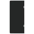 Produktbild: vidaXL Urinal Trennwand Wandmontage, Trennwand für Toilette WC, WC Trennwand für WC Trennwand, Schamwand Urinaltrennwand, Schwarz Hartglas