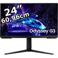 Produktbild: Samsung Monitor Odyssey G3, S24DG300EU, 24 Zoll, Full HD 1920 x 1080 Pixel, 1 ms, 180 Hz, Gaming