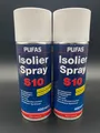 Produktbild: 2x Pufas Isolierspray weiß 400ml Fleckenisolierer Fleckendecker Grundierspray