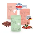 Produktbild: alla and jen Gesichtspflege-Set Hyaluron-Skintapes mit Gojibeere & Szechuanpfeffer, Overnight-Express, für Schönheit über Nacht, Anti-Falten-Pflaster