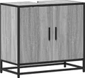 Produktbild: vidaXL Waschbeckenunterschrank Grau Sonoma 65x33x60 cm Holzwerkstoff