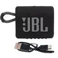Produktbild: JBL Go 3 Bluetooth Lautsprecher für unterwegs wasserfest - Schwarz tragbar-DE