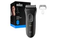 Produktbild: Braun Elektrorasierer Series 3+ 3000s, 3 flexible Klingen, effizienter MicroComb Mitteltrimmer