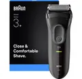Produktbild: Braun Elektrorasierer Rasierer Series 3 3000 Black/Grey Rasierer Grau 8700216735896