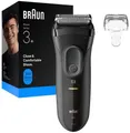 Produktbild: Braun 3000 Rasierer Series 3 Elektrorasierer, 3 flexible Klingen, leistungsfähig