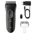 Produktbild: BRAUN KÖRPERPFLEGE 3000s Trockenrasierer Schwarz/Grau Rasierer.