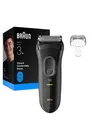 Produktbild: BRAUN Series 3+ 3000s Elektrorasierer MicroComb 3 Klingen
