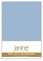 Produktbild: Janine Spannbetttuch 5007 Mako Jersey 140/200 bis 160/200 cm perlblau Fb. 32