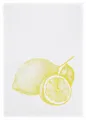 Produktbild: 17,30 Hamburg Geschirrtuch ZITRONE, neon gelb, (1-tlg), 50x70cm, Siebdruck
