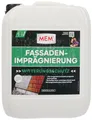 Produktbild: MEM Fassaden-Imprägnierung, Langanhaltender Abperleffekt, Auch für schlecht saugende Untergründe, Einfache Anwendung, Lösemittelfrei, 10 l, Milchig-weiß