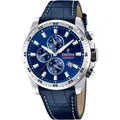 Produktbild: Festina Chronograph F20692-2 Blau Lederband 45 mm