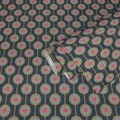 Produktbild: Grafiktapete Geometrisch Blau Retro Vliestapete Mustertapete 8,50 x 0,53 m