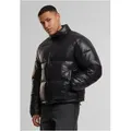 Produktbild: URBAN CLASSICS Steppjacke Shiny Puffer Jacket schwarz XL (54/56)