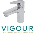 Produktbild: Vigour - Clivia Einhand Waschtischbatterie Mit Ablaufgarnitur, Verchromt