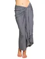 Produktbild: PANASIAM Sarong uni grey, 190x116cm