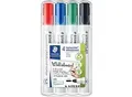 Produktbild: STAEDTLER Whiteboard Marker Lumocolor 351 Rundspitze Farbig sortiert 4 Stück