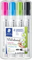 Produktbild: 4 STAEDTLER Lumocolor Whiteboard-Marker 351, 4er Etui