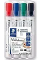 Produktbild: Staedtler Lumocolor Whiteboardmarker rund 4 Farben