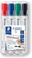 Produktbild: LUMOCOLOR 351WP4 - WHITEBOARDMARKER - RUNDSPITZE - 4 STÜCK - STAEDTLER # NEU OVP
