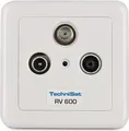 Produktbild: TechniSat TechniPro RV 600-10 Weiß Steckdose (0000/3180)