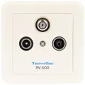 Produktbild: TechniSat TechniPro 600-10 Antennensteckdose, weiß