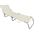 Produktbild: 3-Bein Gartenliege beige 186x55x24cm-MGM4001BG