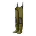 Produktbild: DAM Fighter Pro+ Neoprene Hip Waders Gr. 46/47 Gummi Profil Watstiefel