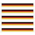 Produktbild: benobler 5 x Aufkleber Deutschland f. KFZ Auto Motorrad Boot Flagge Fahne Germany