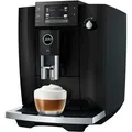 Produktbild: JURA Kaffeevollautomat 15642 E6 (ED), Piano Black, 17 Spezialitäten, Hot&Light Brew, Energiesparmodus schwarz