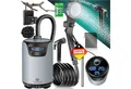 Produktbild: KESSER Gartendusche Campingdusche mit Pumpe & wiederaufladbarem Akku 4000mAh (Mobile Dusche inkl. Duschkopf, 2m Schlauch, Sprühpistole & Halterung), Outdoor Dusche