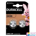 Produktbild: 2 Duracell Cr2450 Lithium-Batterien 3V Knopfzellen Dl2450 Br2450 Exp 2033 2Bl NE