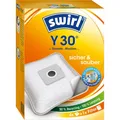 Produktbild: swirl Y 30 EcoPor Staubsaugerbeutel weiß Dirtlock Funktion 1x4 Beutel 1x Filter